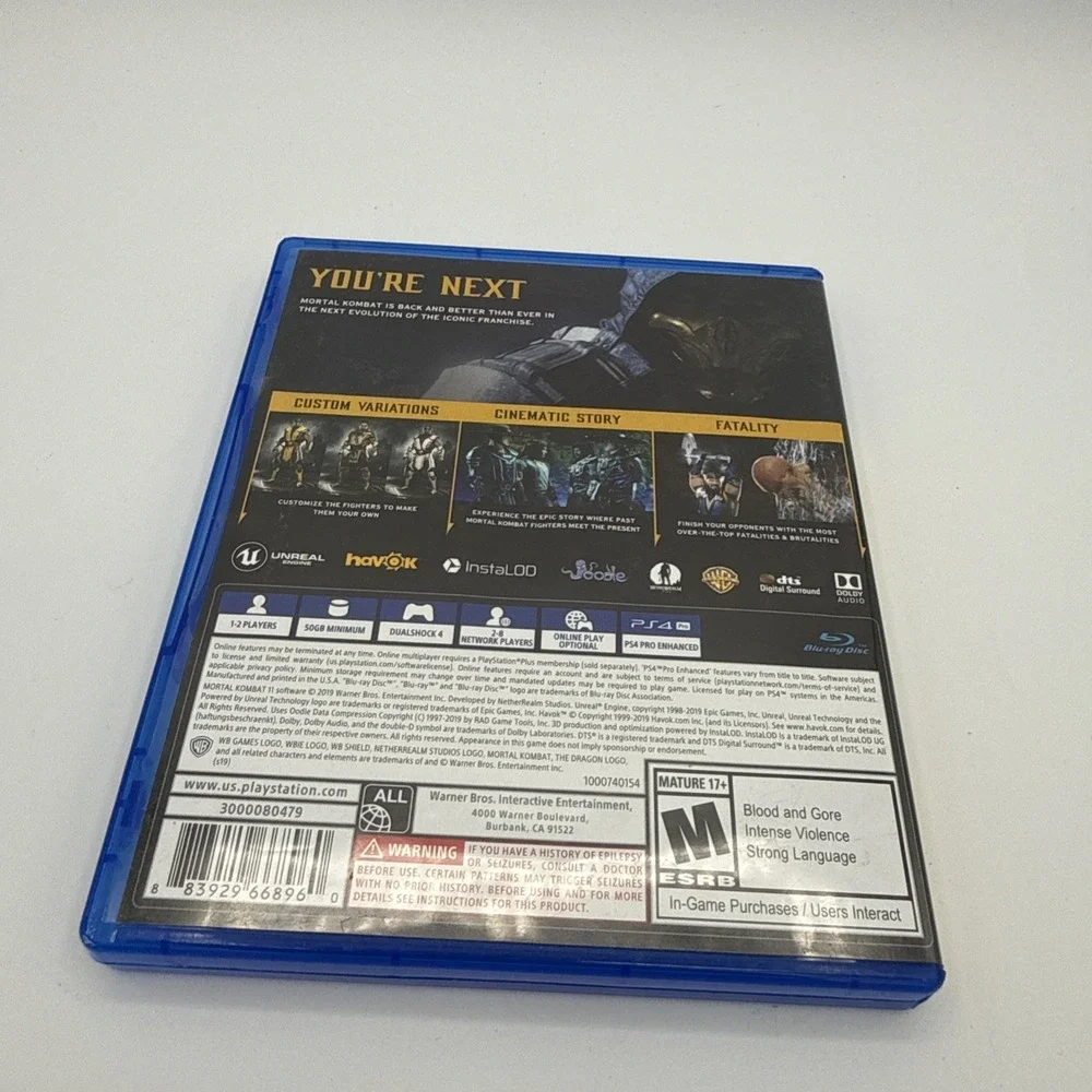 Mortal Kombat 11 - Sony PlayStation 4